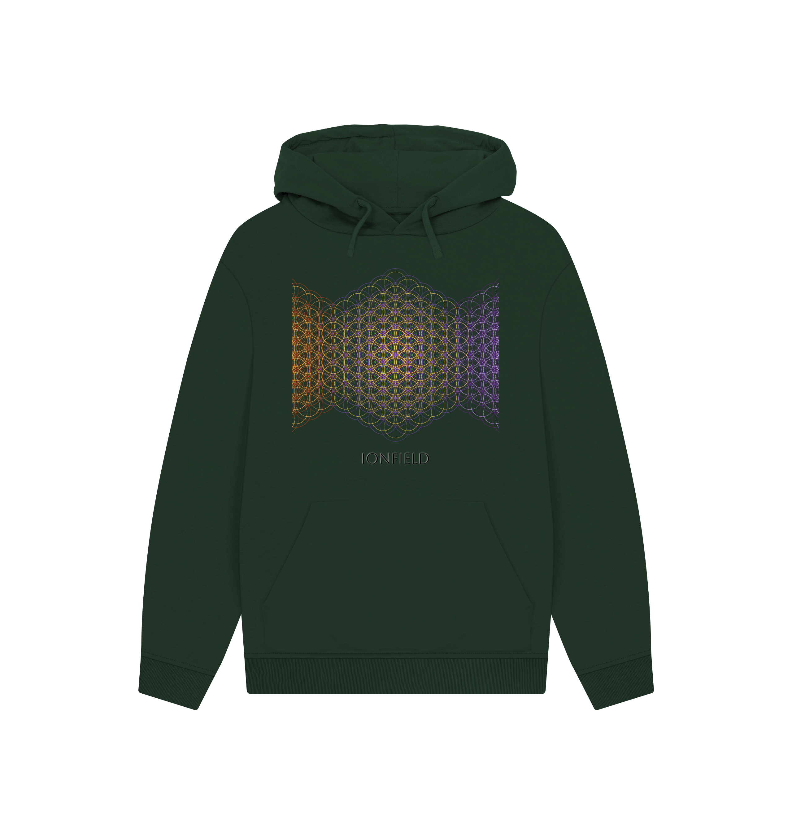 Evergreen Printed Hoody Front
