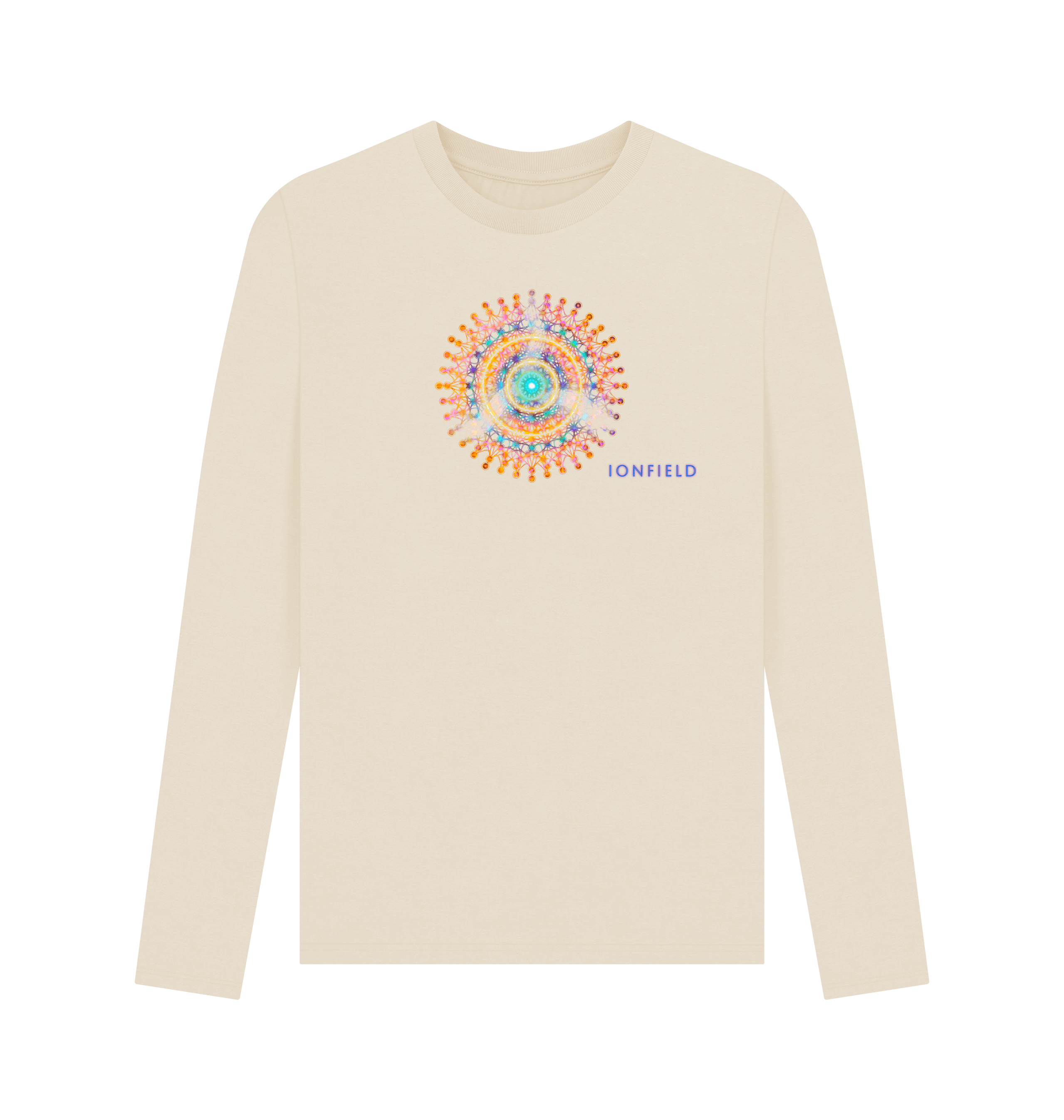 Oat Printed Long Sleeve T Shirt Front