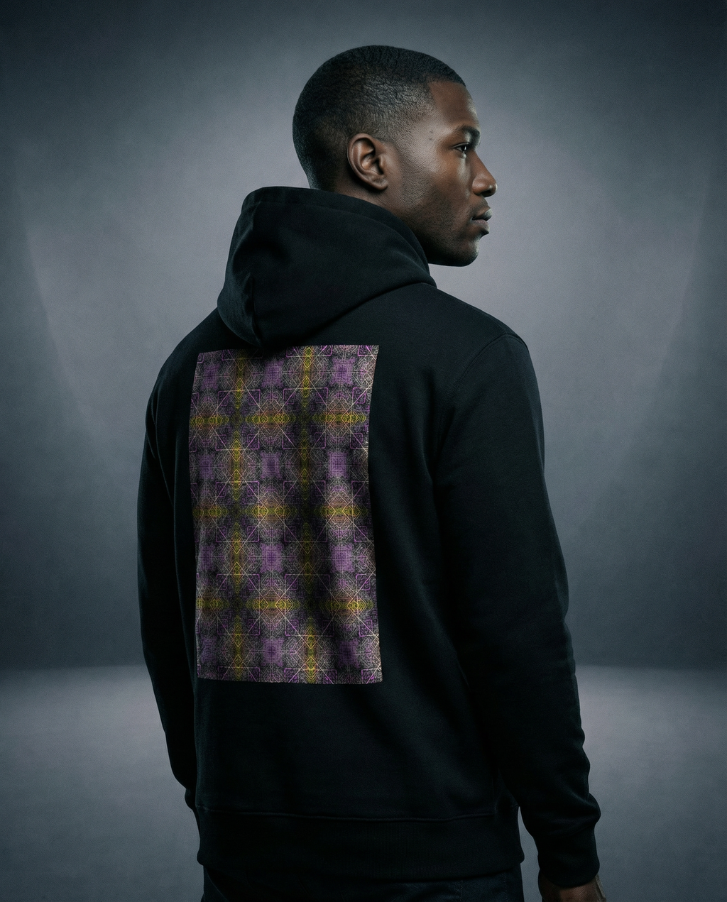 Gridwave | Organic Cotton Unisex Hoodie