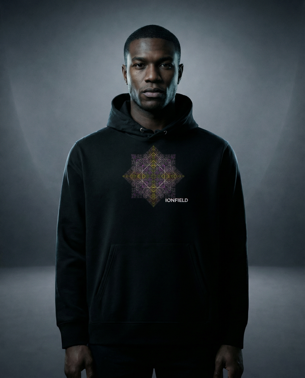 Gridwave | Organic Cotton Unisex Hoodie