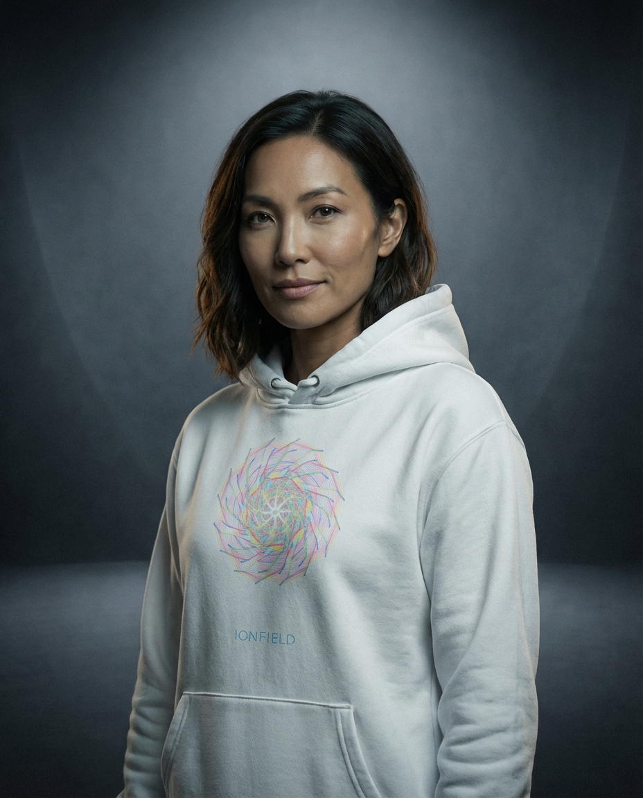 Luminous Field | Organic Cotton Unisex Hoodie