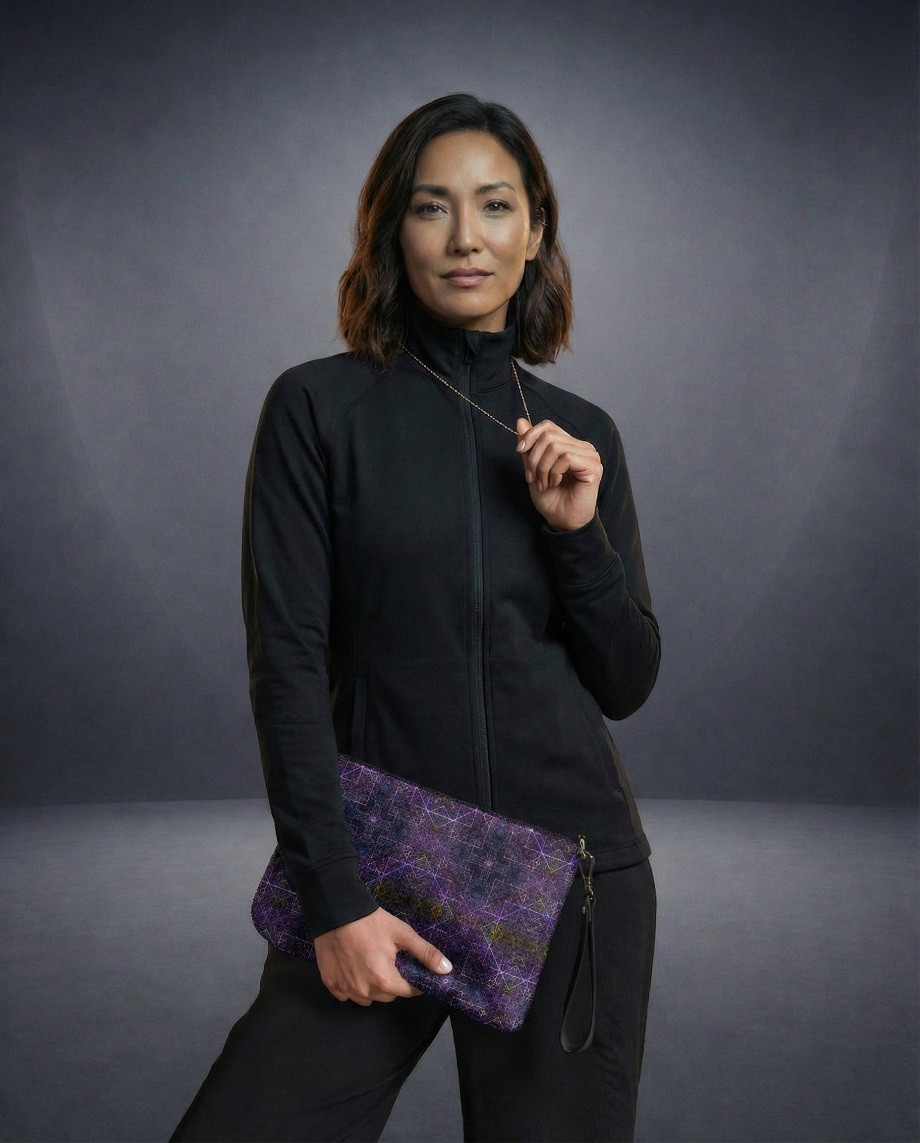 Quantum Grid | Crossbody Bag