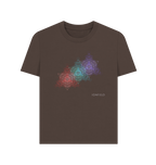 Chocolate Printed T-shirt Front