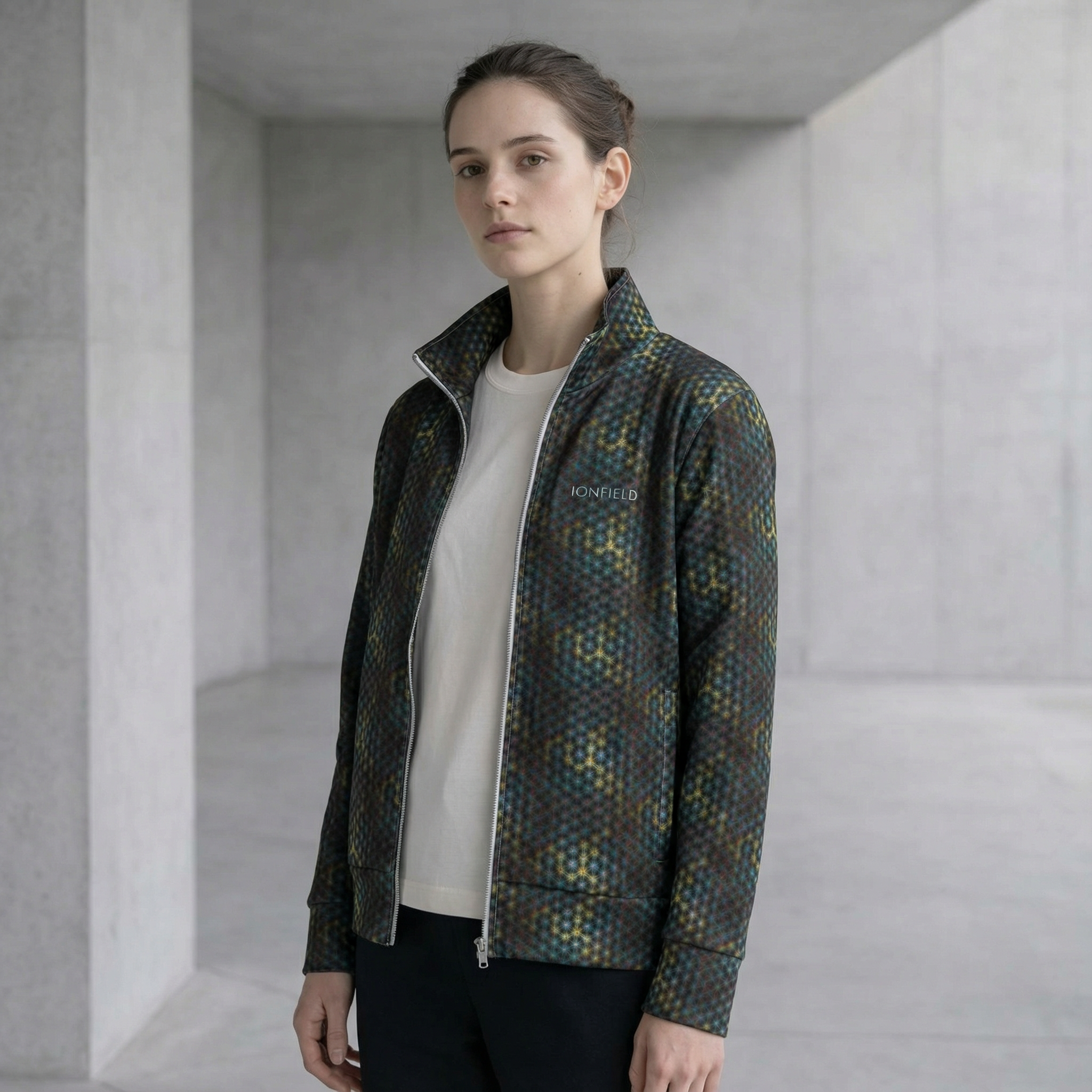 Fractal Drift — Unisex Track Jacket