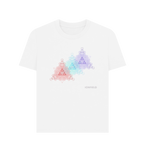 White Printed T-shirt Front