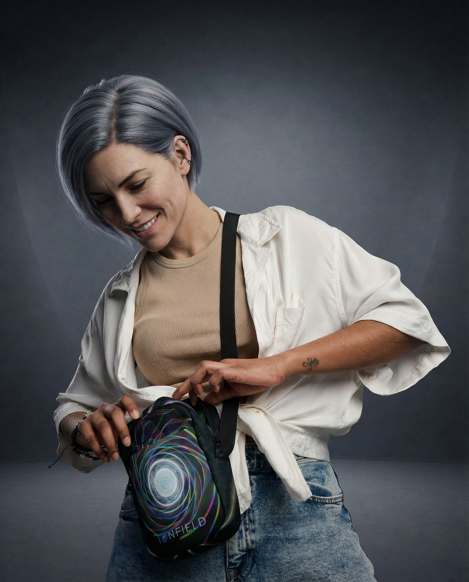 Vibrant Resonance | Utility Crossbody Bag