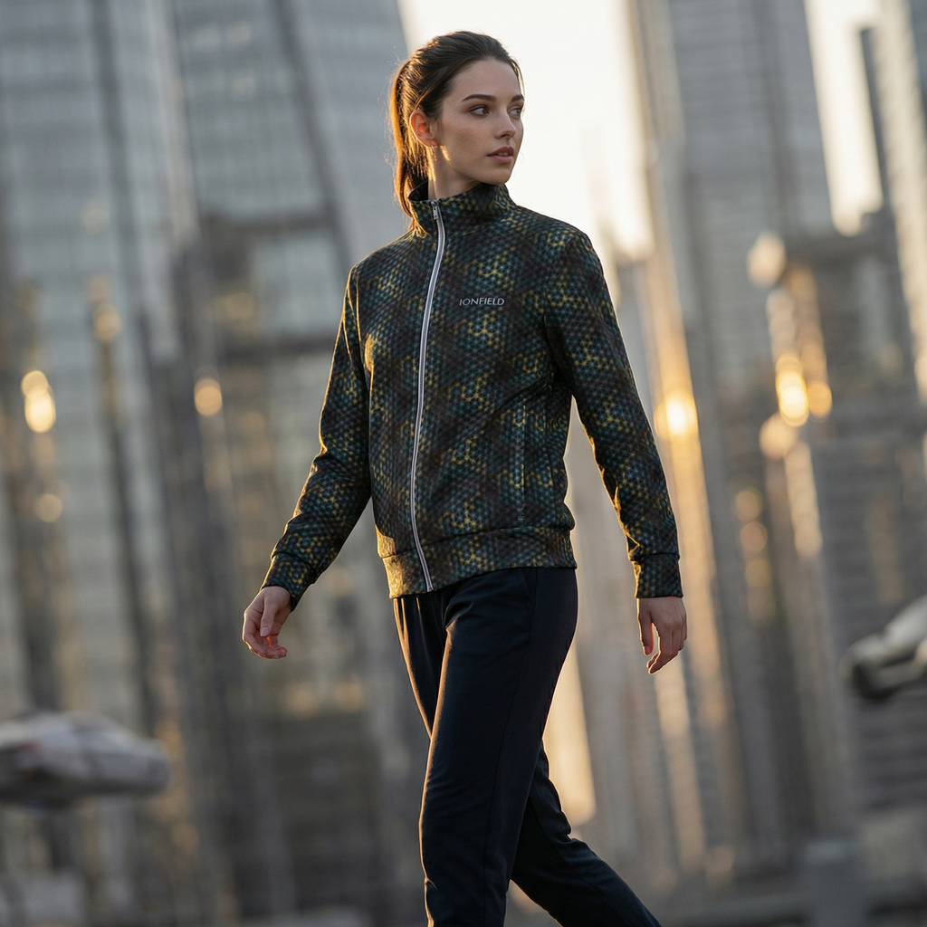Fractal Drift — Unisex Track Jacket